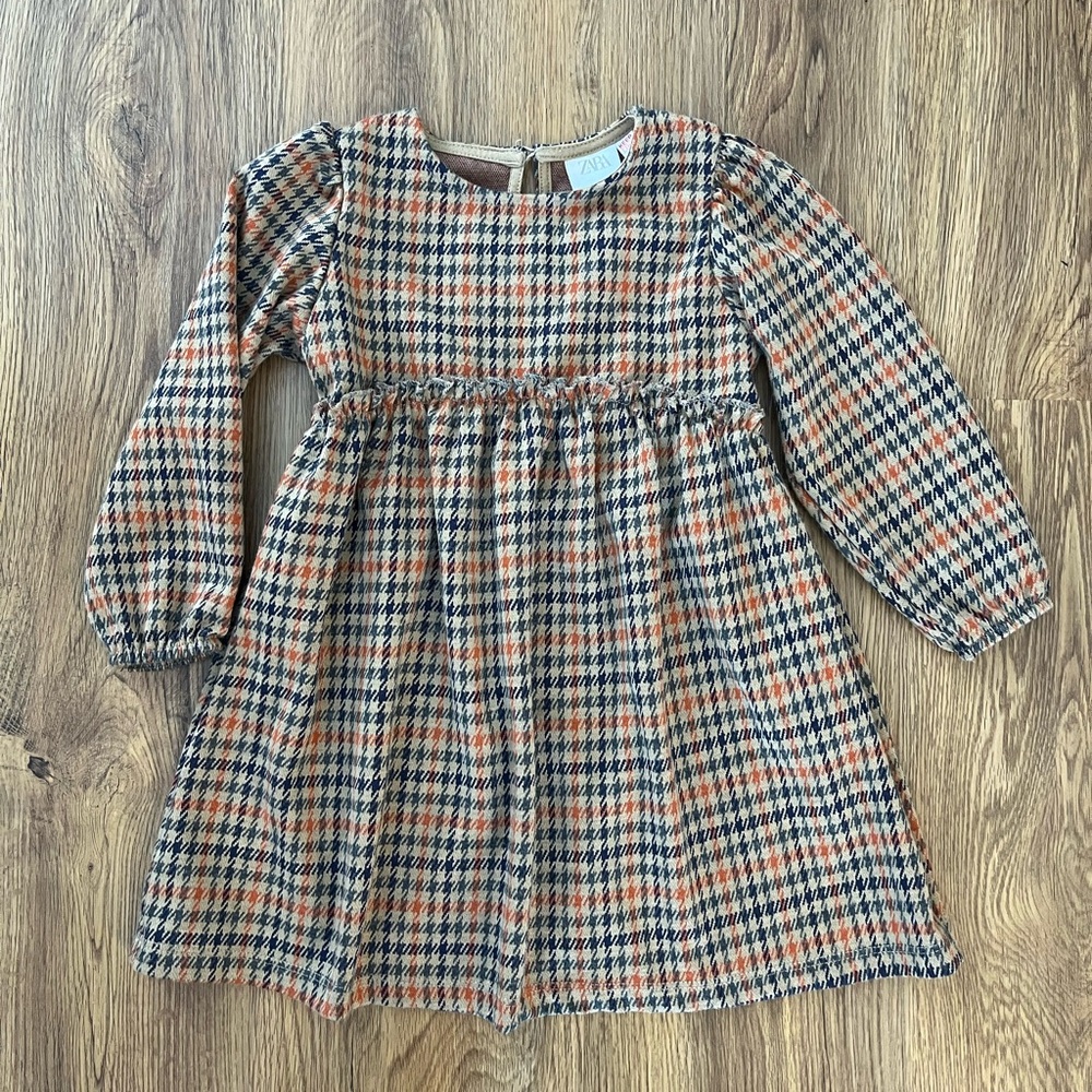 Zara 2/3 plaid dress